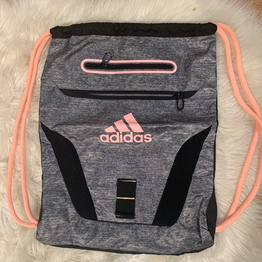 Adidas drawstring backpack
